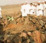 An old photo of the blessed resting place of Sayyidah Aminah. رضي الله عنها